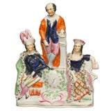 Staffordshire Figural Group of Shakespeare's Hamlet